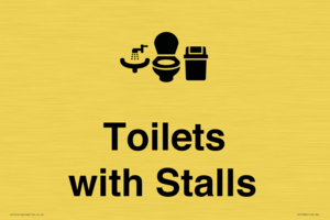 Toilets: Stalls and Wash Basin with Sanitary Bin